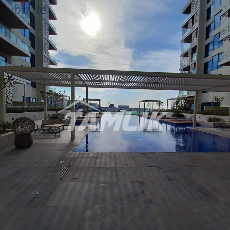 Full Marina View Apartment for Rent & Sale in Al Mouj | REF 339BB 1