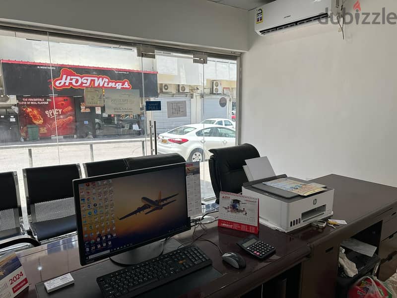 Travel Agency for sale ( seeb Souq) 3