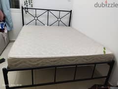 Double cot with bed
