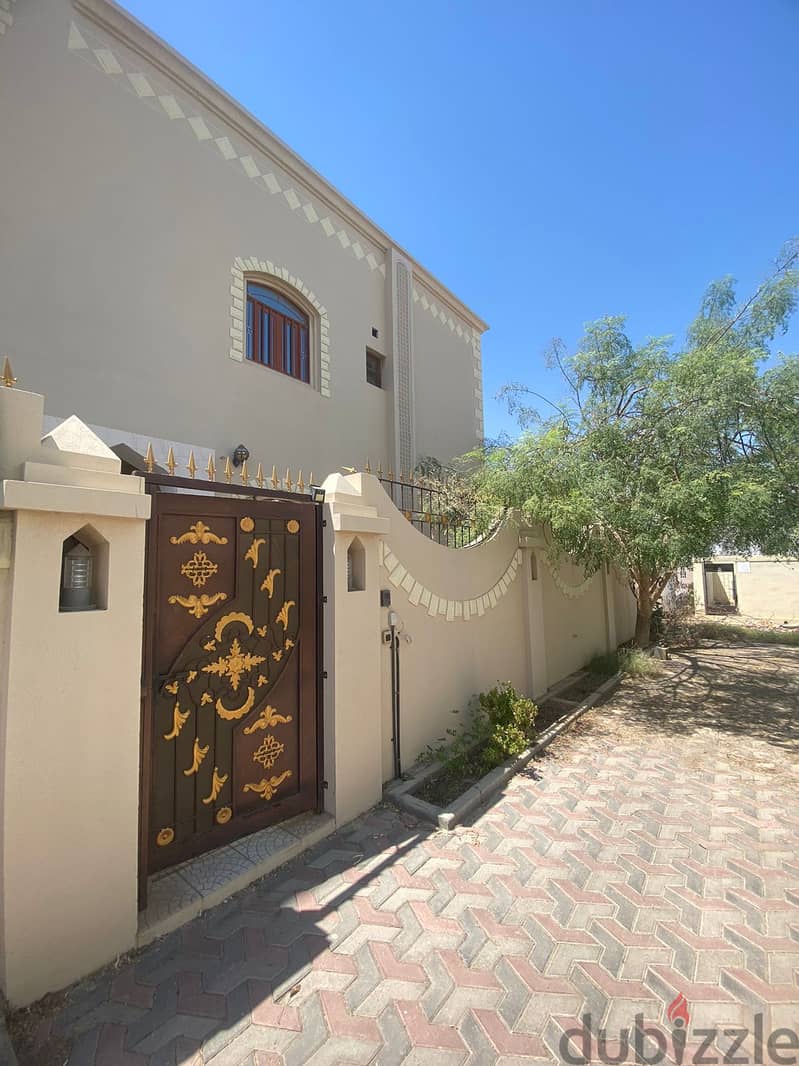 " SR-MA-441  Villa to let In al ansab Nice villa Front yard 14