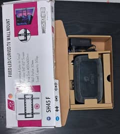 Used Airtel DTH & New TV wall bracket for sale