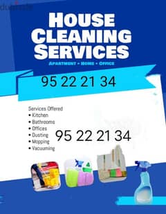 v Muscat house cleaning and depcleaning service. . . . 0