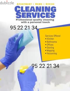 v Muscat house cleaning and depcleaning service. . . . 0