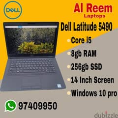 dell core i5 8gb ram 256gb ssd 14 inch scereen windows 10pro