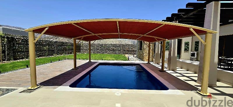 new Villa ( Sifah Farm), 2 Bedrooms, covered Pool. BBQ Area 15