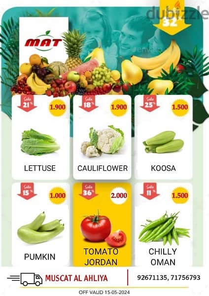 Fruits and Vegetables ( ONLY TODAY OFFER) 1