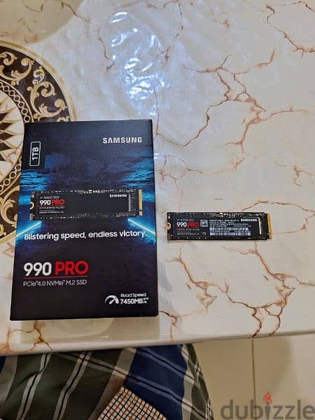 Samsung 990 PRO 1 TB nvme pcie 4.0 1