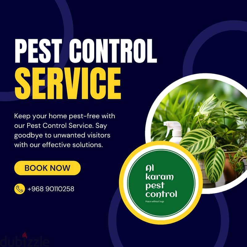Al Karam Pest Control. خدمة مكافحة الحشرات 4