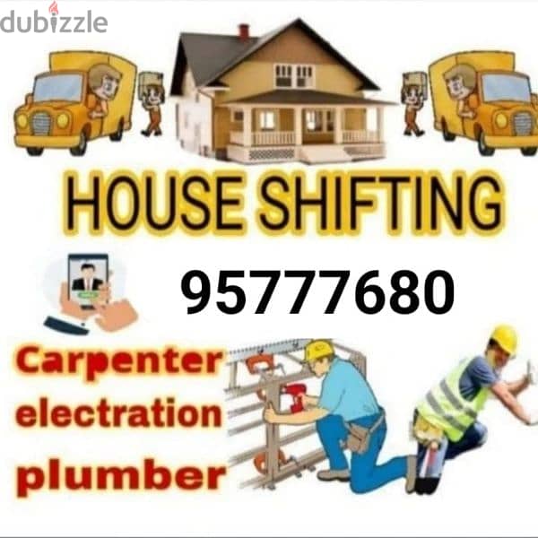 House shiffting office shiffting furniture fixing transport 0