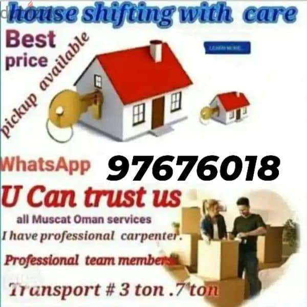 Muscat Mover tarspot loading unloading and carpenters sarves. . 0