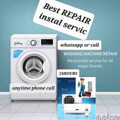 Ac Fridge washing machine fixing or install &&