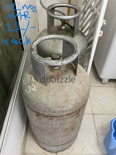 gas cylinder omr 20/- for one 0