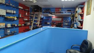 auto spare parts shop only & work shop with tools 0
