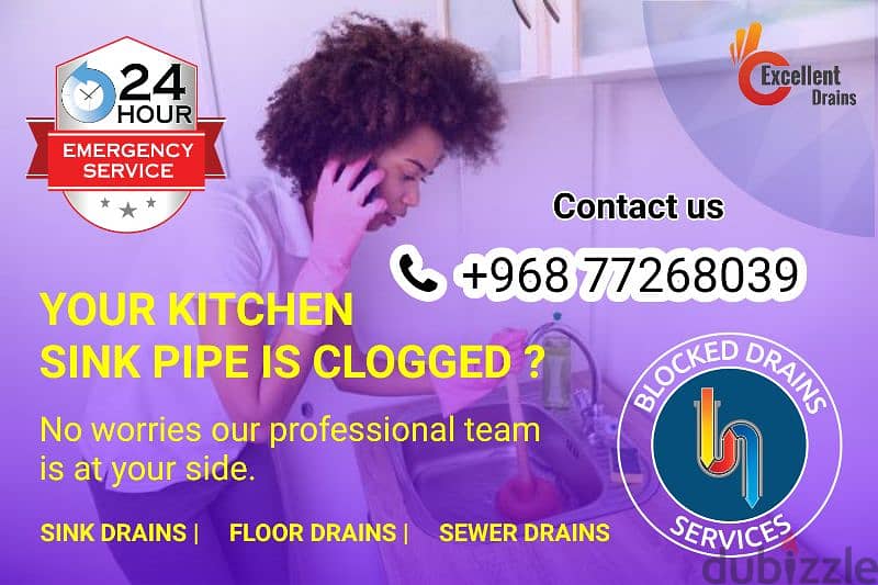 Drainage pipe blockage cleaning service | Plumber 6