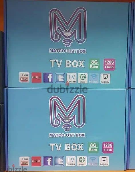 Blue Model android smart Box all country channels work 0