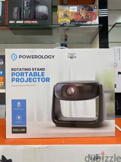 POWERLOGY | ROTATING STAND PORATABLE PROJECTOR |