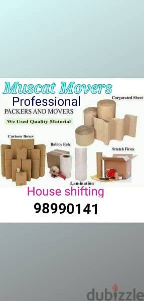 q Muscat Mover tarspot loading unloading and carpenters sarves. . 0