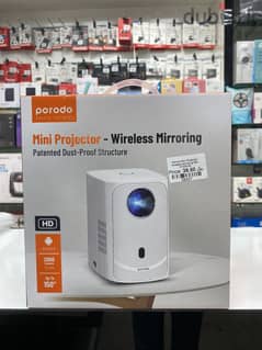 MINI PROJECTOR_ Wireless Mirroring  Patented dust proof structure .