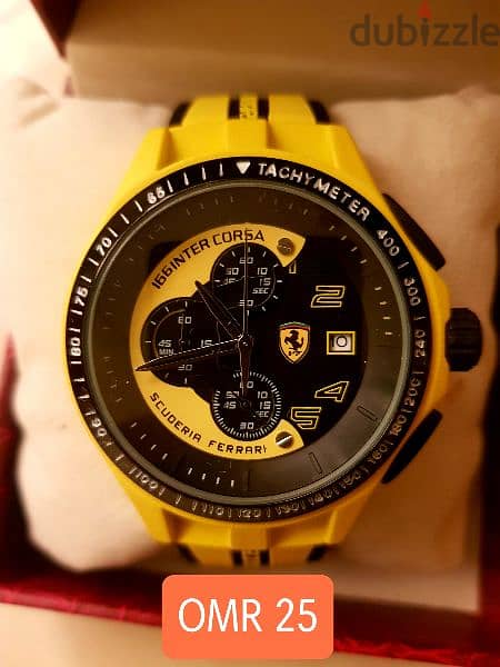 Ferrari watch, Cartier Sunglass ( Day& Night) 1