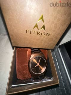 Fitron Watch (Brown) 0