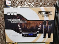 Pro sound wirles microphone