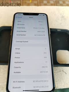 I phone 11 pro max 256 gb all ok no chang any parts neat and clean set