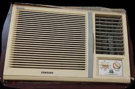 1.5 Ton Samsung Window AC , excellent condition, less used
