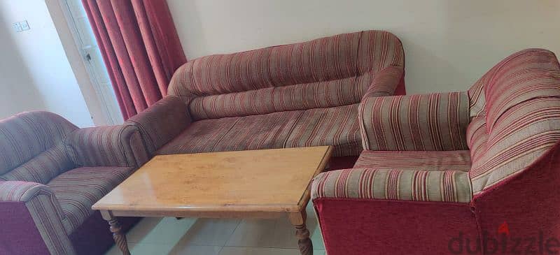 Used Sofa with Tea Table urgent sale 3