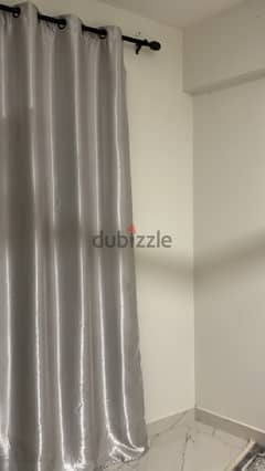curtain with hanging road