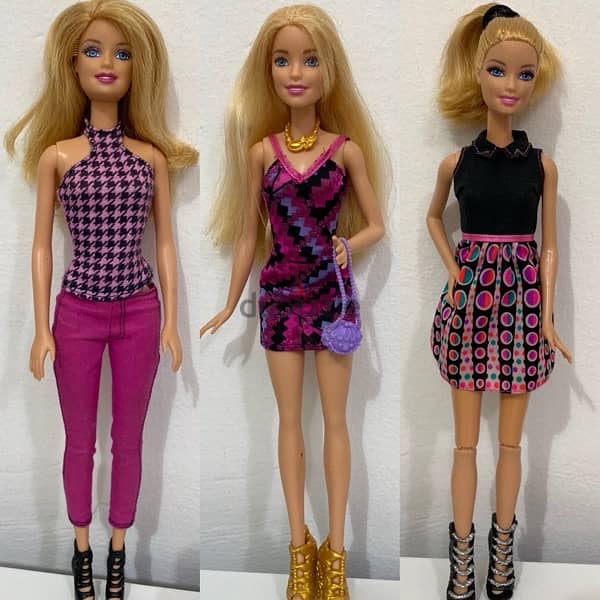 Barbie dolls (mix and match outfits) 1