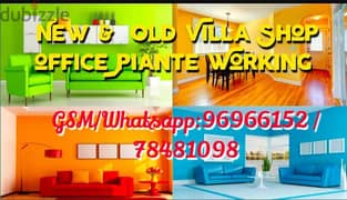 professional paint work and new old Villa shop office 0