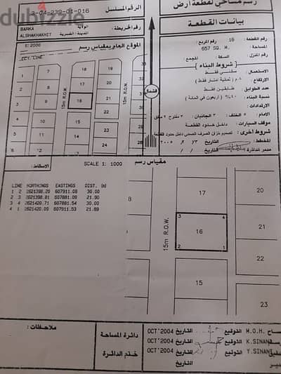 ارض زاوية للبيع في الشخاخيط في موقع جميل و بالقرب من شاطي المنومة