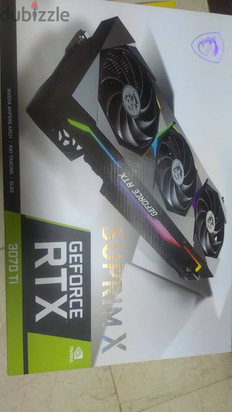 Graphics card RTX 3070 ti Suprim X 0