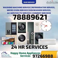 Automatic washing machine and Refrigerator Repairing Service