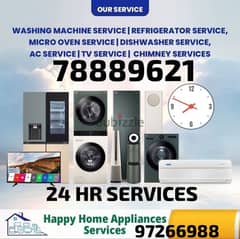Ac Automatic washing machine and Refrigerator Repairing Service. . 0
