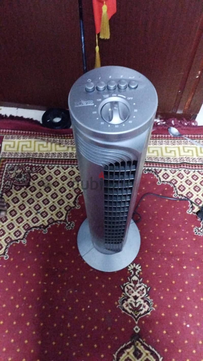 New good conditions tower fan 32" 2