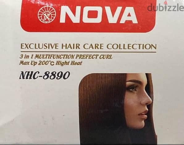 Nova 3 in 1 hair care / hair straightener @ 1 OMR 1