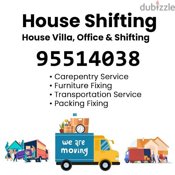 House Shifting office shifting furniture fixing mover packer transport 0