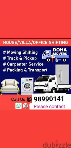 po Muscat Mover tarspot loading unloading and carpenters sarves. .