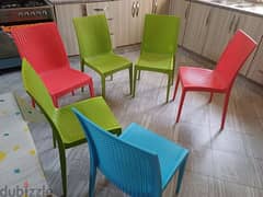 Plastic chair for sale  piece one pes Omani 8 R