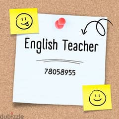 English private tutor