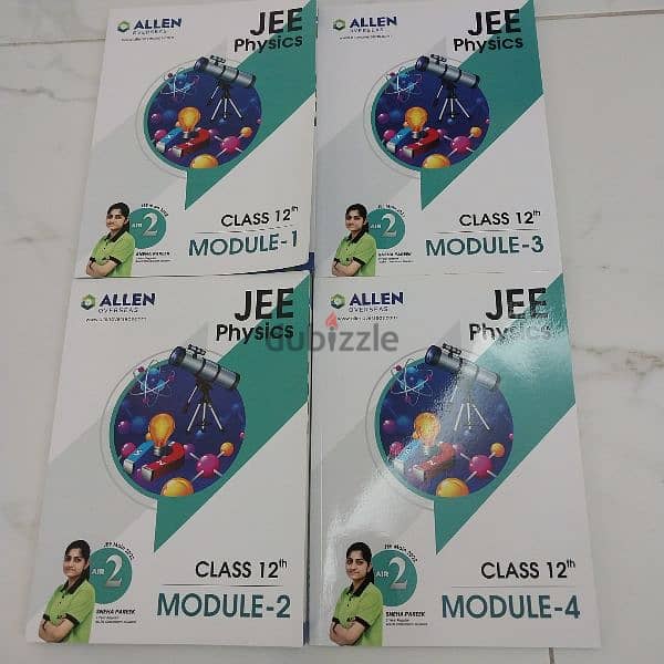 Allen Overseas JEE reference books for class 12 2