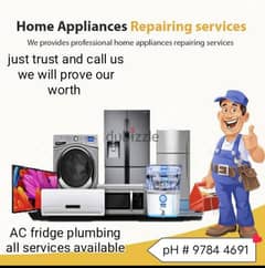 AC REFRIGERATOR WASHING MACHINE REPAIR And Service 0