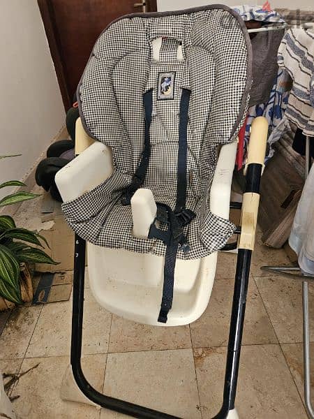 Baby high chair and car seat 4