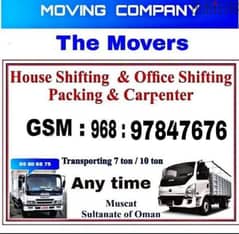Muscat Mover tarspot loading unloading and carpenters sarves all
