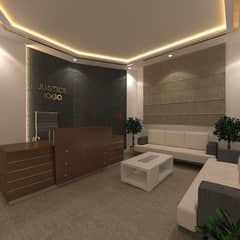 gypsum board ceiling design and paint work 0