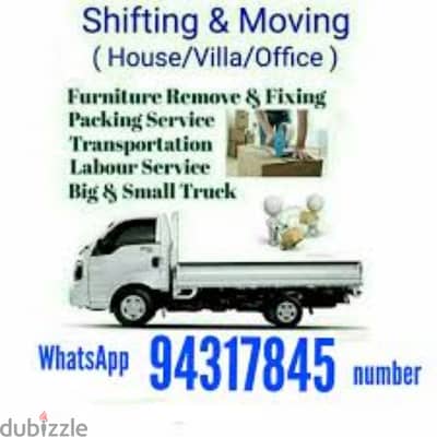 House shiffting office shiffting furniture fixing transport