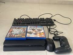 Lightly used ps4 (500gb) 0