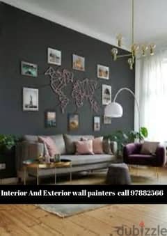 interior and exterior wall painters