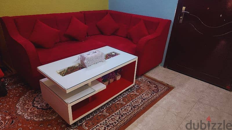 good condition sofa 6 seat with table 6